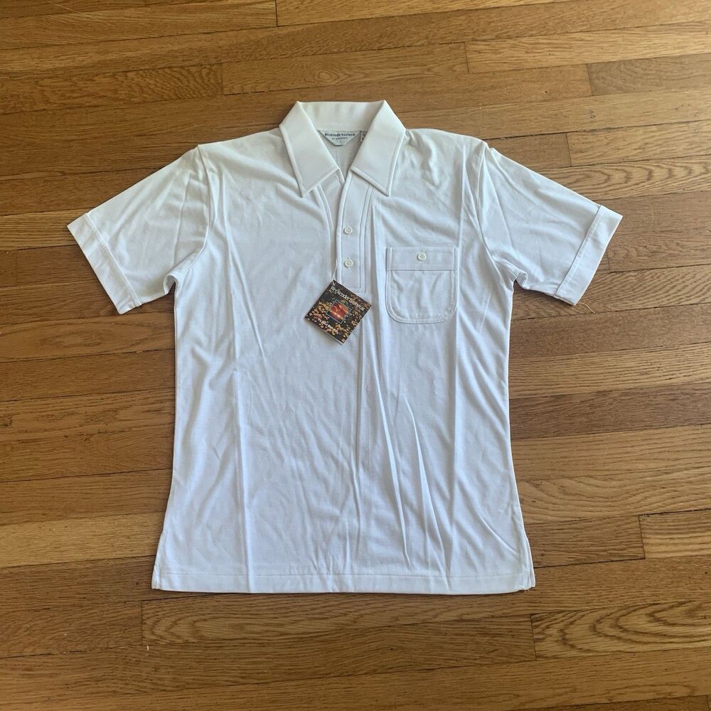Weekender Sport Polo Shirt Men's M Short Sleeve Golf Shirt NWT Knitwear
